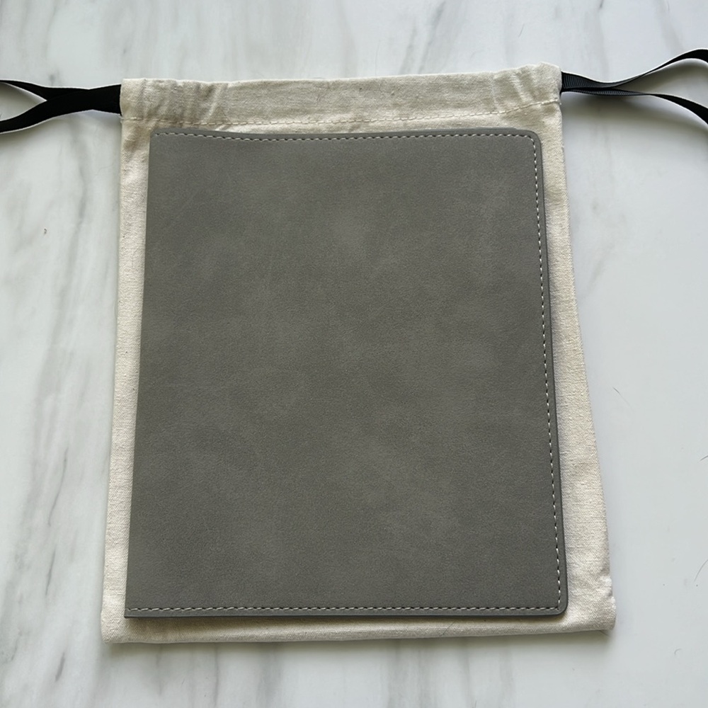 Cloth & Paper Vegan Leather A5 Folio/Planner cover in Ristretto